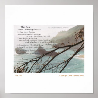 Poster La mer