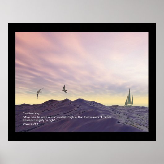 Poster La Mer (Devant)