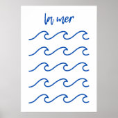 Poster La mer (Devant)