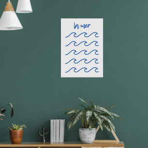Poster La mer