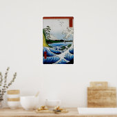 Poster La mer à Satta dans la province de Suruga (Cuisine)