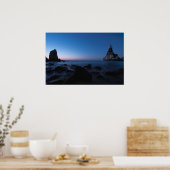 Poster La mer après le coucher du soleil (Cuisine)