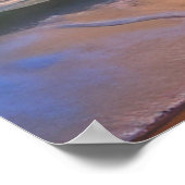 Poster La mer au coucher du soleil (Coin)