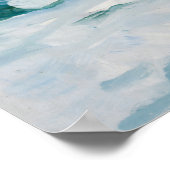 Poster La mer | Charles Herbert Woodbury - impressionnism (Coin)