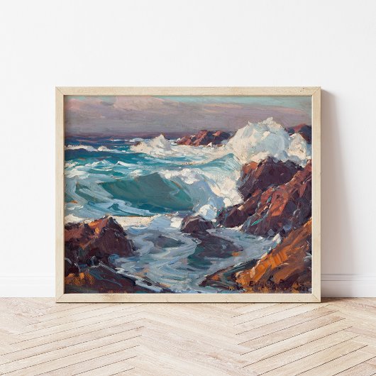 Poster La mer de Californie | Edgar Alwin Payne