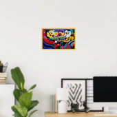 Poster La mer des rêves (Bureau à domicile)