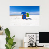 Poster La Mer du Nord (Bureau à domicile)