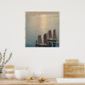 Poster La Mer Étincelante. (Cuisine)