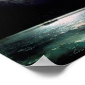 Poster La mer Noire de nuit par Ivan Aivazovsky (Coin)