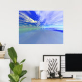 Poster La mer ouverte (Bureau à domicile)