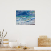 Poster La mer par Pierre-Auguste Renoir Art (Cuisine)