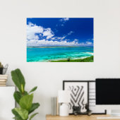 Poster La mer sur l'île de Miyako (Bureau à domicile)