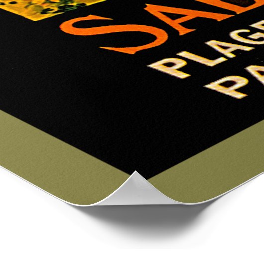 Poster La mer vintage (Coin)