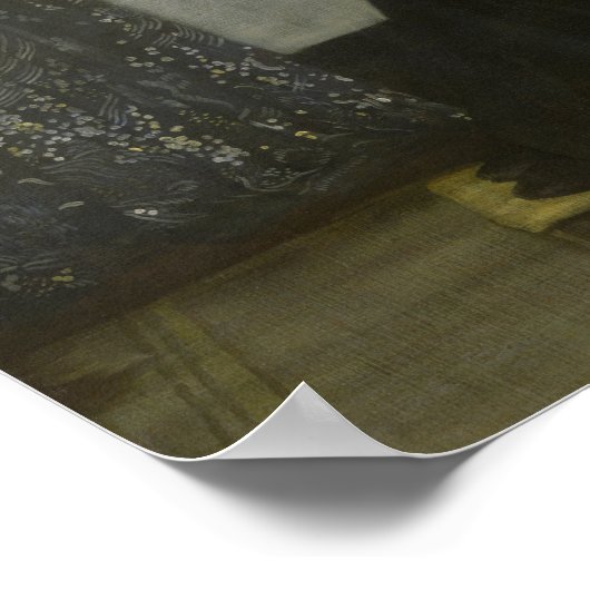 Poster La mère de Whistler (Coin)