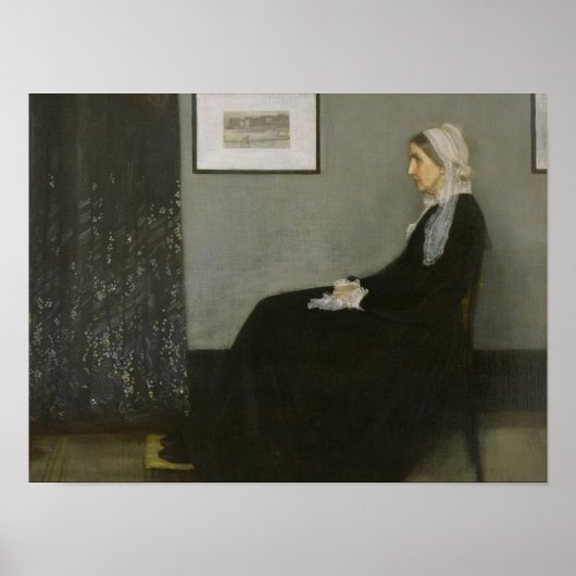 Poster La mère de Whistler (Devant)
