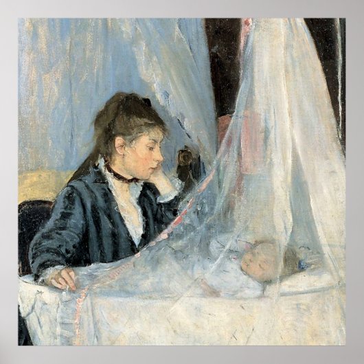 Poster La mère impressionniste regarde le sommeil de l'en (Devant)