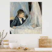 Poster La mère impressionniste regarde le sommeil de l'en (Cuisine)