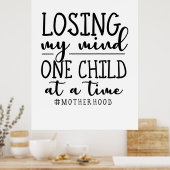 Poster La Mère Un Enfant À La Fois (Cuisine)