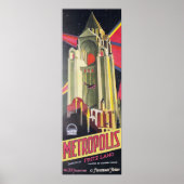 Poster La métropole de Fritz Lang (Devant)
