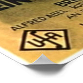 Poster La métropole de Fritz Lang (Coin)