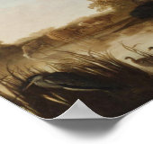 Poster La Milkmaid Aelbert Cuyp (Coin)