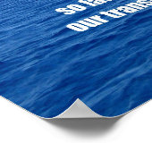 Poster La Miséricorde de Dieu : Psaume 103:12 (Coin)