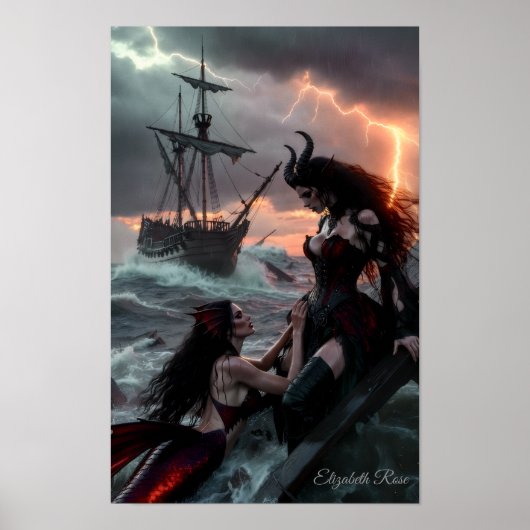 Poster La miséricorde de la sirène (Devant)