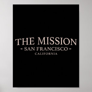 Poster La Mission San Francisco Californie - Mission Dis