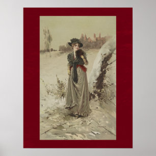 Poster La mode féminine