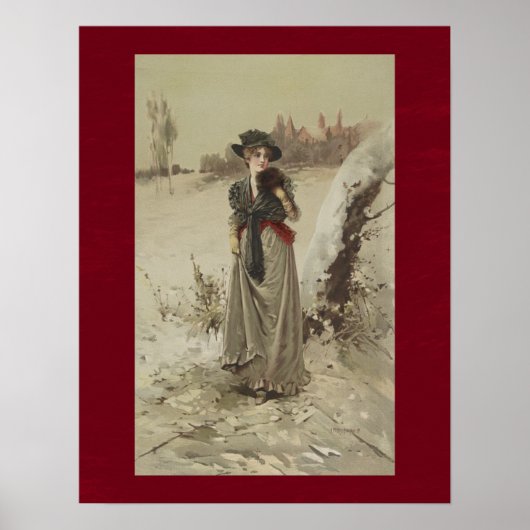 Poster La mode féminine (Devant)