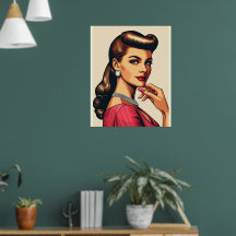 La mode féminine glamour des années cinquante, jup