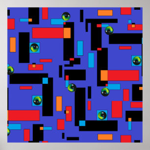 Poster La momie I - Ken Gage Art Abstrait