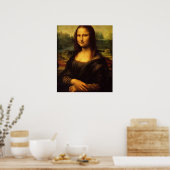 Poster La Mona Lisa (Cuisine)
