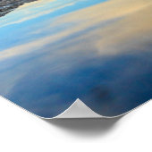 Poster La montagne du demi-dôme dans le parc national de  (Coin)