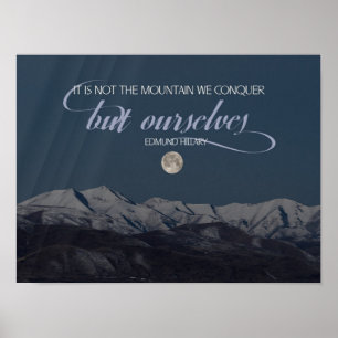 Poster La montagne que nous conquérons