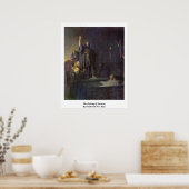 Poster La Montée De Lazare Par Rembrandt Van Rijn (Cuisine)