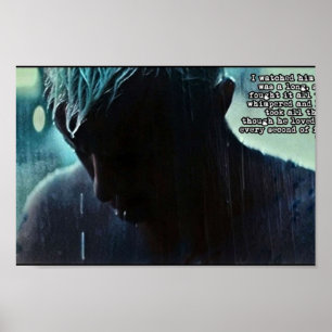 Poster La mort de Roy Batty