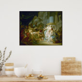 Poster La mort de Seneca, David (Cuisine)