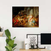 Poster La mort de Seneca par David (Bureau à domicile)