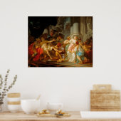 Poster La mort de Seneca par David (Cuisine)