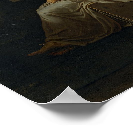 Poster La mort de Socrate (Coin)