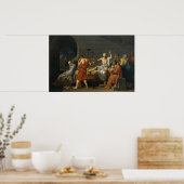 Poster La Mort De Socrate (Cuisine)