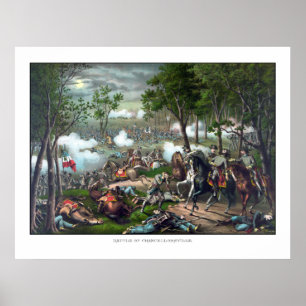 Poster La mort de Stonewall Jackson
