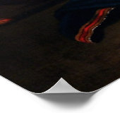 Poster La mort du général Wolfe par Benjamin West 1770 (Coin)