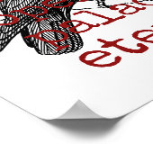 Poster La Mort Est La Clé D'Or - Citation De Mort (Coin)