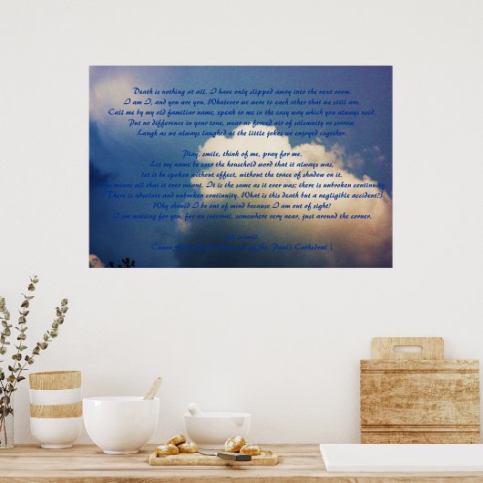 Poster La Mort Est Rien.... (Cuisine)