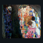 Poster La mort et la vie | Gustav Klimt |<br><div class="desc">Death and Life est une peinture de Gustav Klimt datant de 1910-15.</div>