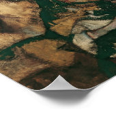 Poster La mort et le grand (Schiele, 1915) (Coin)