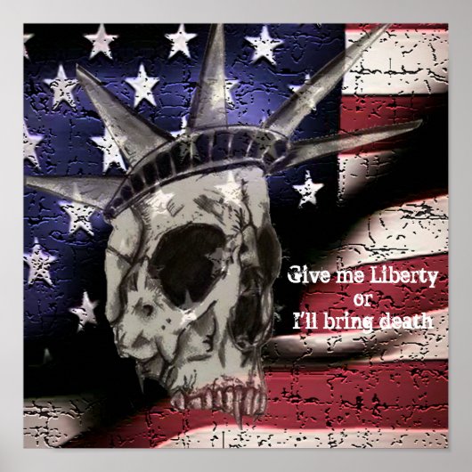 Poster La mort ou liberté (Devant)