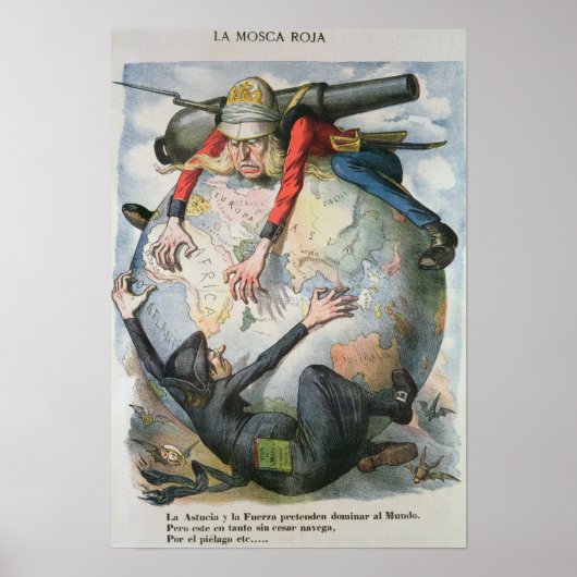 Poster La Mosca Roja (Devant)